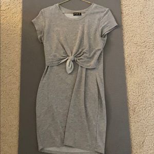 Gray Dress